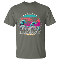 Gulf Of Mexico T Shirt Est. 1550 Retro Summer Vibes