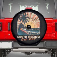 Gulf Of Mexico Spare Tire Cover Est. 1550 Sunny Vibes
