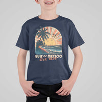 Gulf Of Mexico T Shirt For Kid Est. 1550 Sunny Vibes