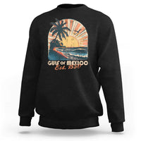 Gulf Of Mexico Sweatshirt Est. 1550 Sunny Vibes