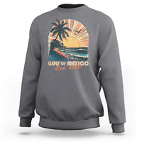 Gulf Of Mexico Sweatshirt Est. 1550 Sunny Vibes