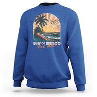 Gulf Of Mexico Sweatshirt Est. 1550 Sunny Vibes