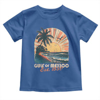 Gulf Of Mexico Toddler T Shirt Est. 1550 Sunny Vibes