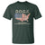 D.O.G.E. DOGE Department of Government Efficiency T Shirt American Flag US Map