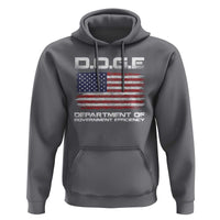 DOGE Department of Government Efficiency US Flag Hoodie