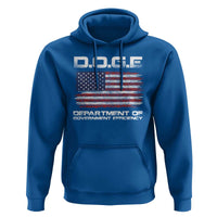 DOGE Department of Government Efficiency US Flag Hoodie