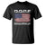 DOGE Department of Government Efficiency US Flag T Shirt