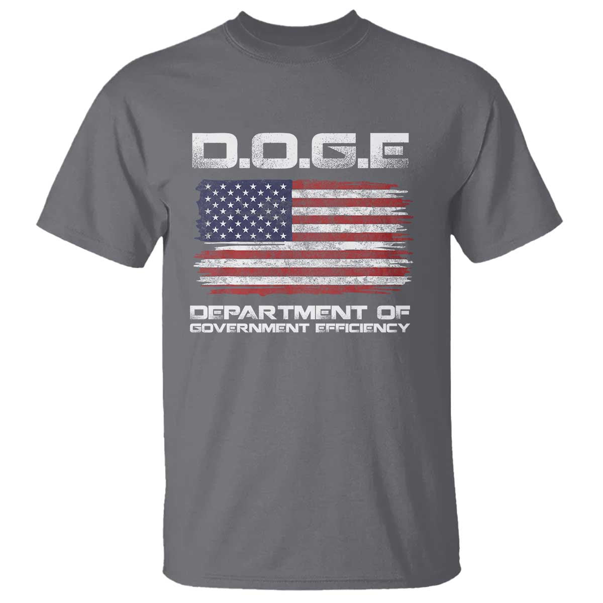 DOGE Department of Government Efficiency US Flag T Shirt
