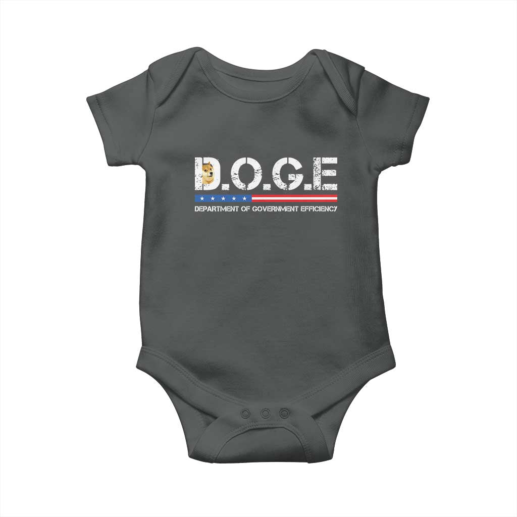 DOGE Department of Government Efficiency Baby Onesie - Wonder Print Shop