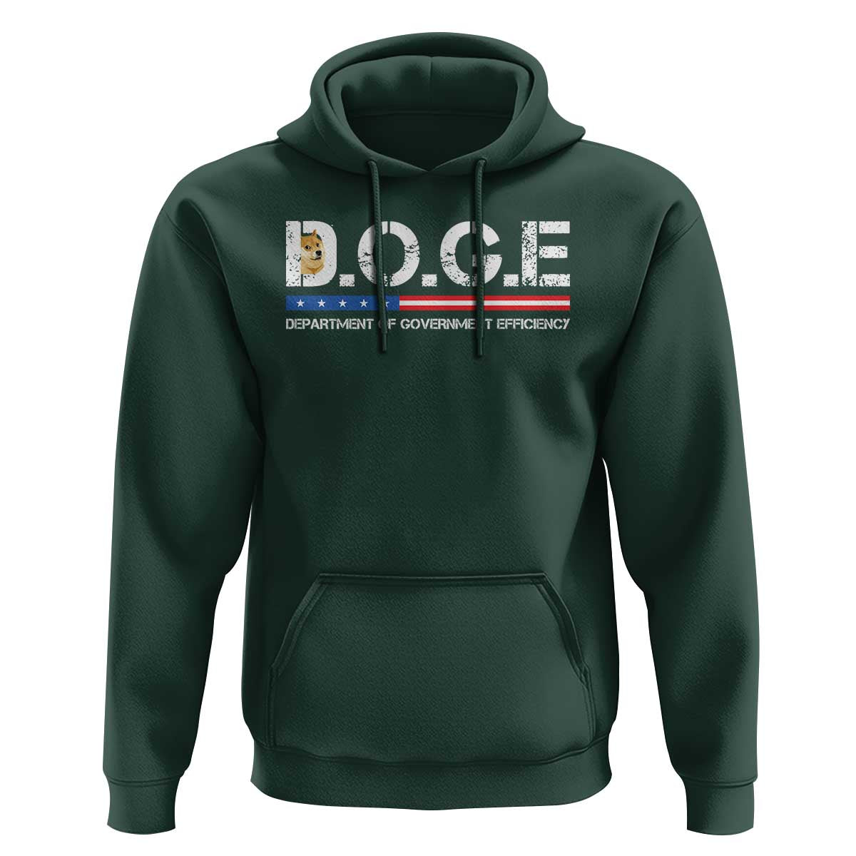 DOGE Department of Government Efficiency Hoodie - Wonder Print Shop