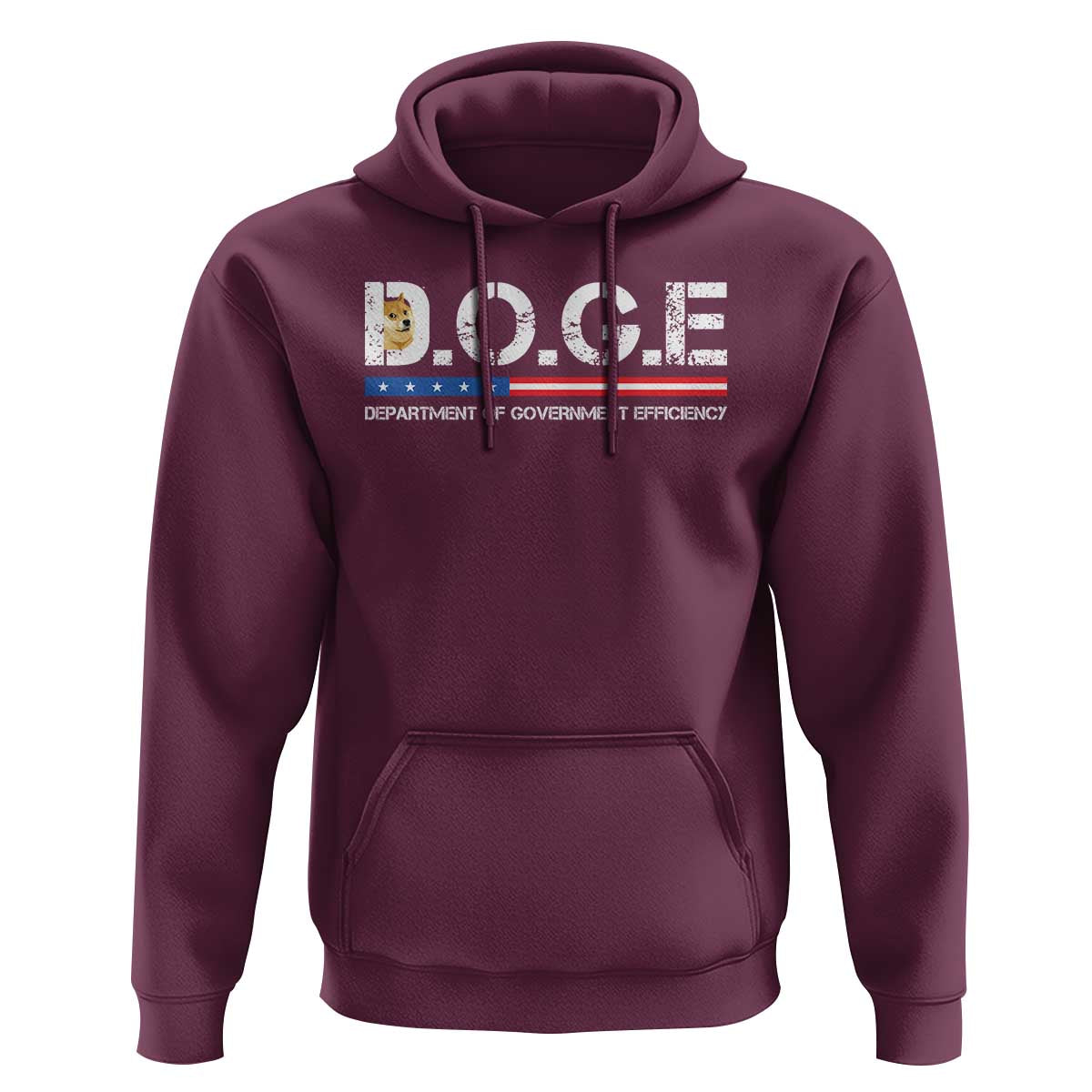 DOGE Department of Government Efficiency Hoodie - Wonder Print Shop