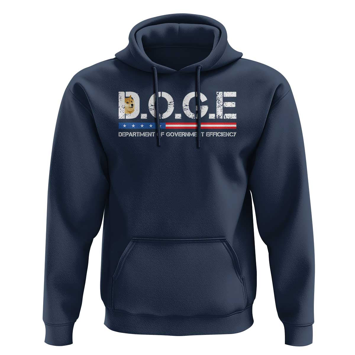 DOGE Department of Government Efficiency Hoodie - Wonder Print Shop