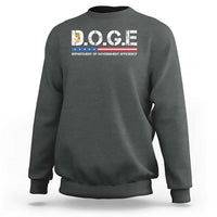 DOGE Department of Government Efficiency Sweatshirt - Wonder Print Shop