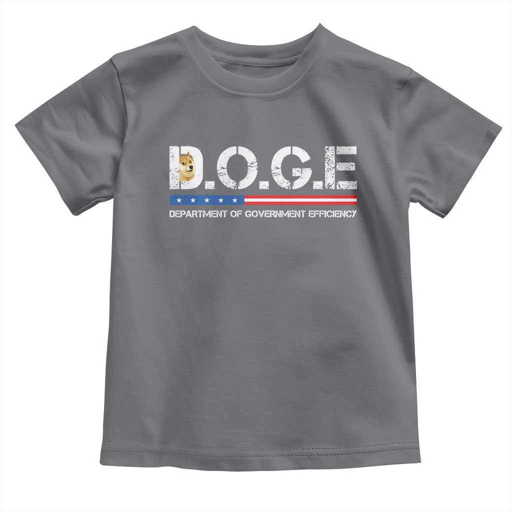 DOGE Department of Government Efficiency Toddler T Shirt - Wonder Print Shop