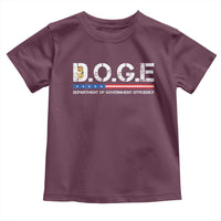 DOGE Department of Government Efficiency Toddler T Shirt - Wonder Print Shop