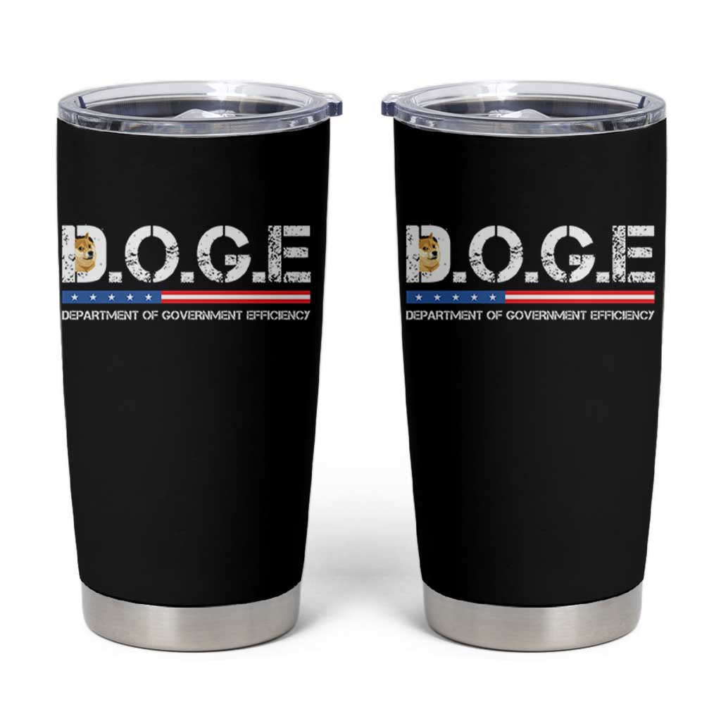 DOGE Department of Government Efficiency Tumbler Cup - Wonder Print Shop