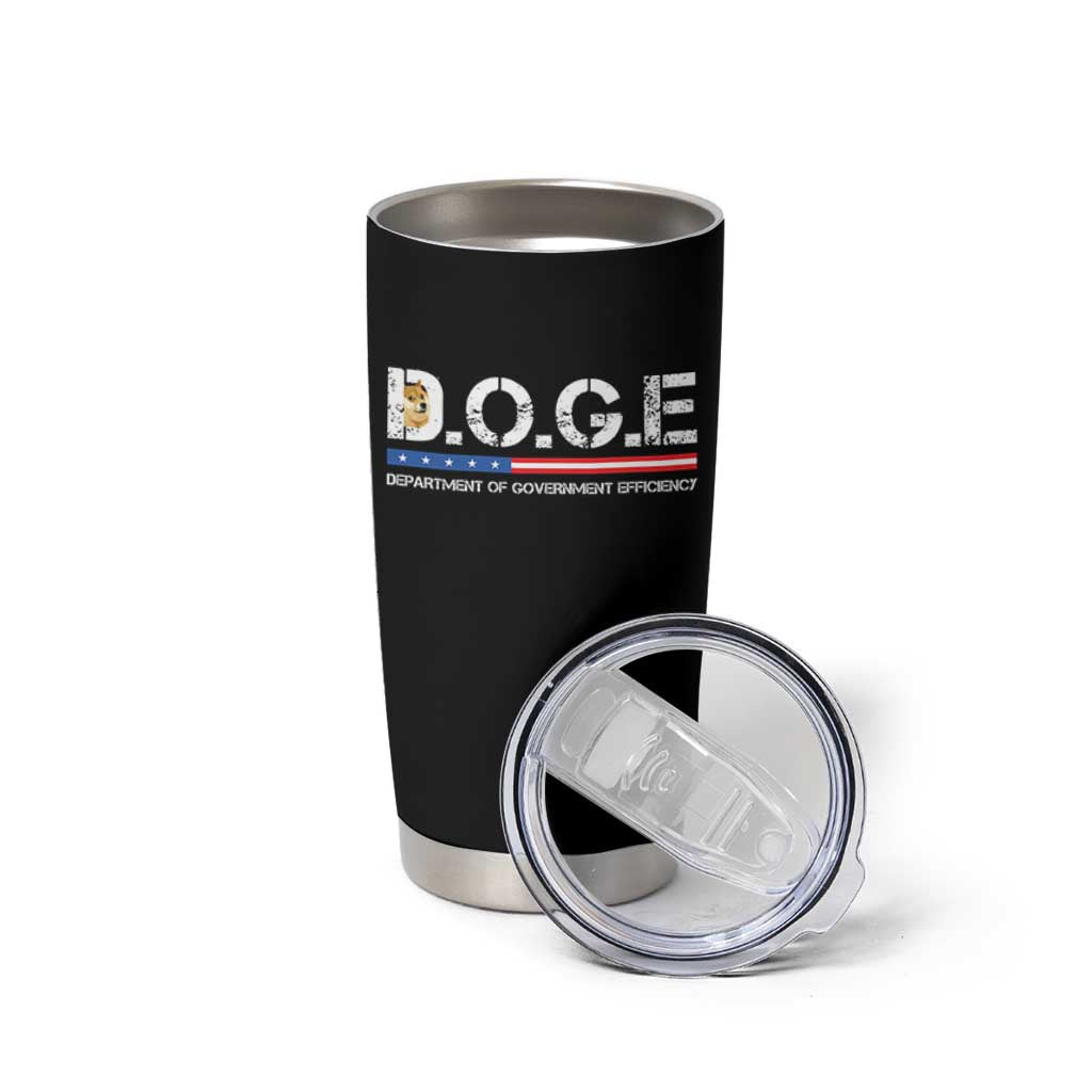 DOGE Department of Government Efficiency Tumbler Cup - Wonder Print Shop