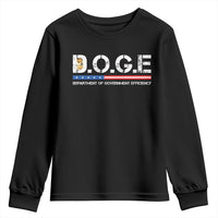 DOGE Department of Government Efficiency Youth Sweatshirt - Wonder Print Shop