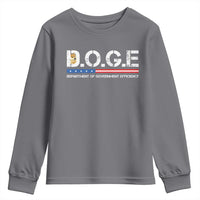 DOGE Department of Government Efficiency Youth Sweatshirt - Wonder Print Shop
