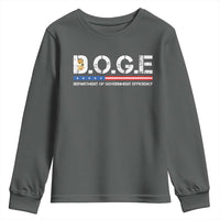 DOGE Department of Government Efficiency Youth Sweatshirt - Wonder Print Shop