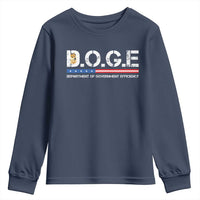 DOGE Department of Government Efficiency Youth Sweatshirt - Wonder Print Shop