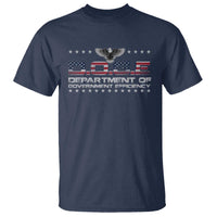 D.O.G.E. DOGE Department of Government Efficiency T Shirt American Flag Eagle