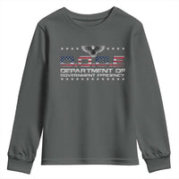 D.O.G.E. DOGE Department of Government Efficiency Youth Sweatshirt American Flag Eagle