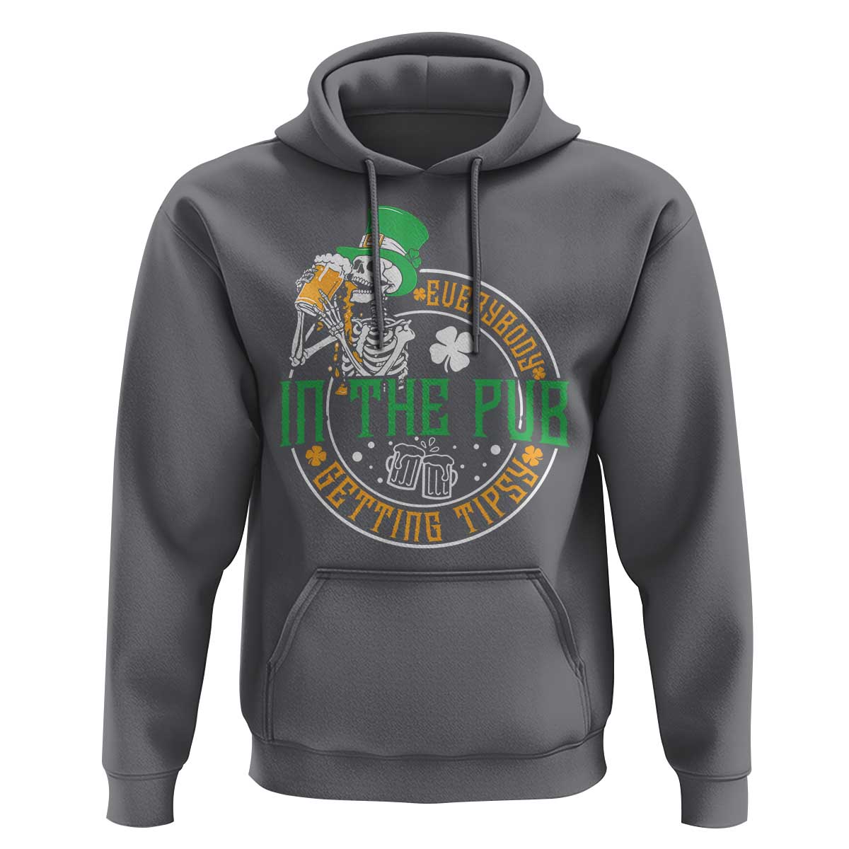 St Patricks Day Pub Hoodie Everybody In The Pub Getting Tipsy