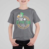 St Patricks Day Pub T Shirt For Kid Everybody In The Pub Getting Tipsy