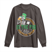 St Patricks Day Pub Long Sleeve Shirt Everybody In The Pub Getting Tipsy
