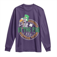 St Patricks Day Pub Long Sleeve Shirt Everybody In The Pub Getting Tipsy
