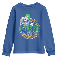 St Patricks Day Pub Youth Sweatshirt Everybody In The Pub Getting Tipsy