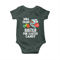 Funny Boys Easter Baby Onesie Will Trade Sister For Easter Candy