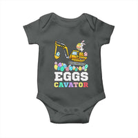 Easter Eggs-Cavator Baby Onesie Bunny Excavator