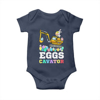 Easter Eggs-Cavator Baby Onesie Bunny Excavator