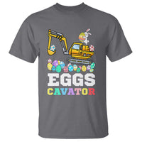 Easter Eggs-Cavator T Shirt Bunny Excavator
