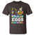 Easter Eggs-Cavator T Shirt Bunny Excavator