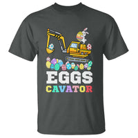 Easter Eggs-Cavator T Shirt Bunny Excavator