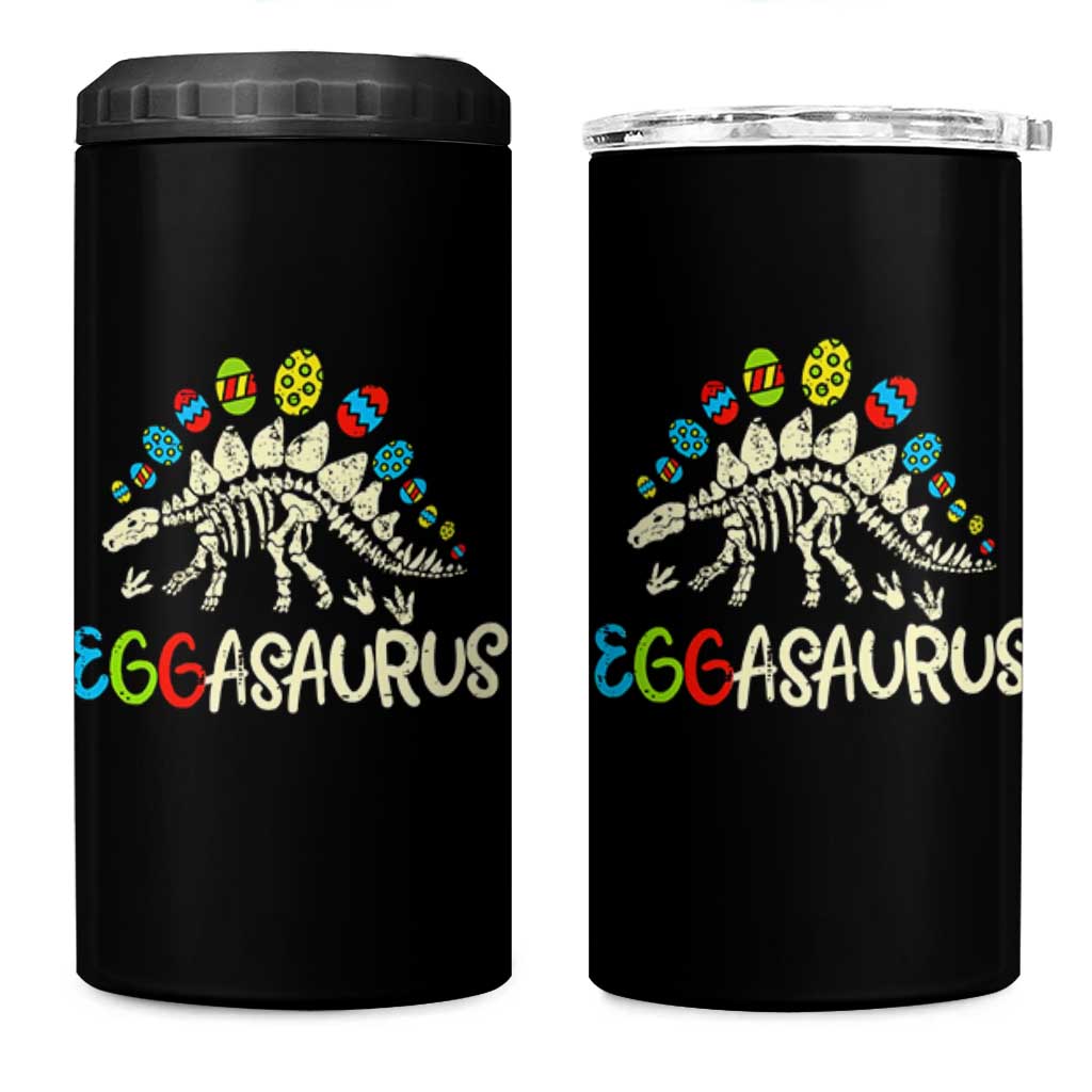 Easter Dinosaur 4 in 1 Can Cooler Tumbler Kids Eggasaurus Easter Stegosaurus Dino Toddler Boys - Wonder Print Shop