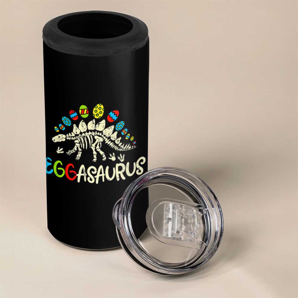 Easter Dinosaur 4 in 1 Can Cooler Tumbler Kids Eggasaurus Easter Stegosaurus Dino Toddler Boys - Wonder Print Shop
