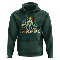 Easter Dinosaur Hoodie Kids Eggasaurus Easter Stegosaurus Dino Toddler Boys - Wonder Print Shop