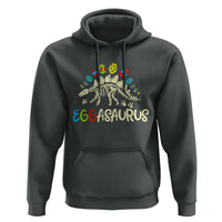 Easter Dinosaur Hoodie Kids Eggasaurus Easter Stegosaurus Dino Toddler Boys - Wonder Print Shop