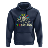 Easter Dinosaur Hoodie Kids Eggasaurus Easter Stegosaurus Dino Toddler Boys - Wonder Print Shop