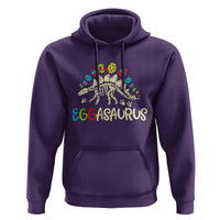 Easter Dinosaur Hoodie Kids Eggasaurus Easter Stegosaurus Dino Toddler Boys - Wonder Print Shop