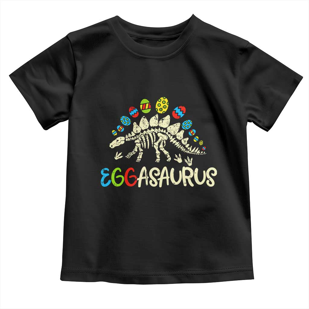 Easter Dinosaur Toddler T Shirt Kids Eggasaurus Easter Stegosaurus Dino Toddler Boys - Wonder Print Shop