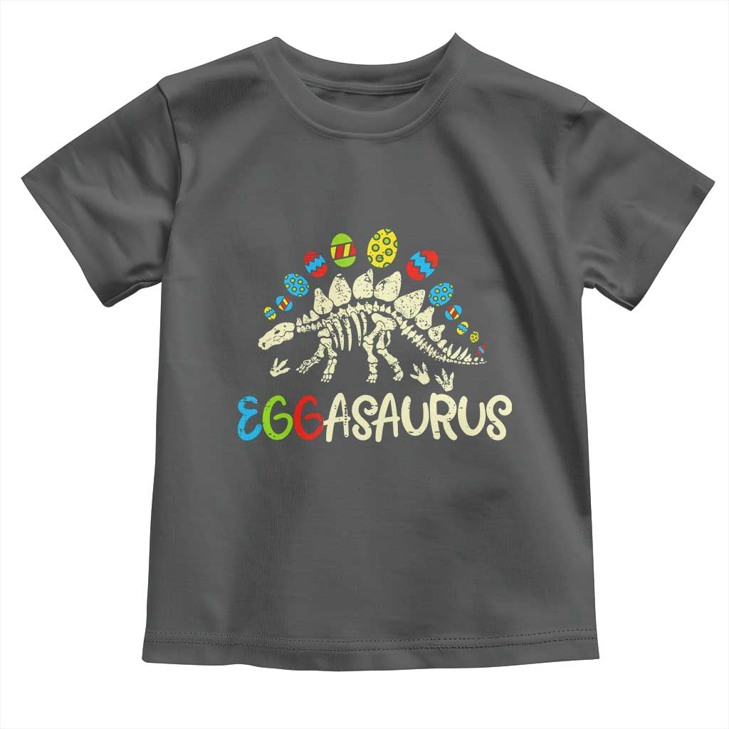 Easter Dinosaur Toddler T Shirt Kids Eggasaurus Easter Stegosaurus Dino Toddler Boys - Wonder Print Shop