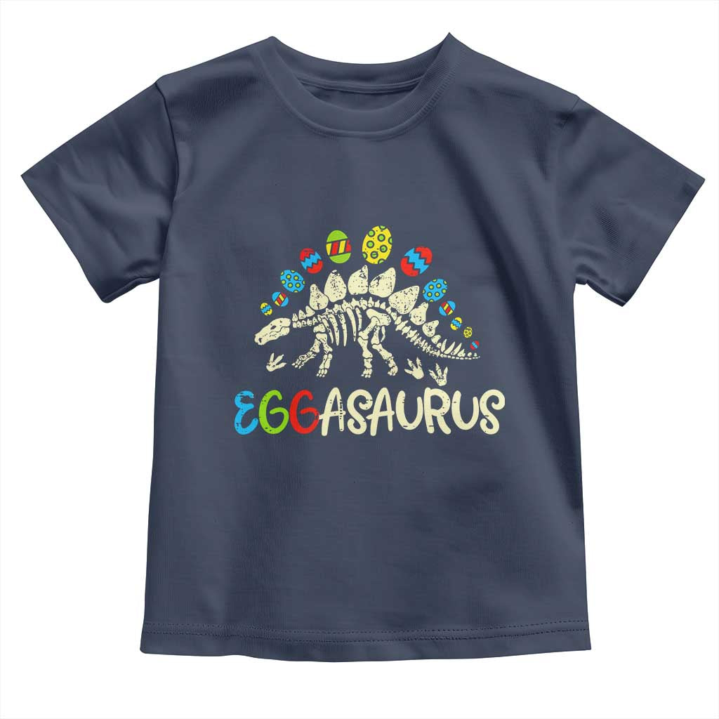Easter Dinosaur Toddler T Shirt Kids Eggasaurus Easter Stegosaurus Dino Toddler Boys - Wonder Print Shop