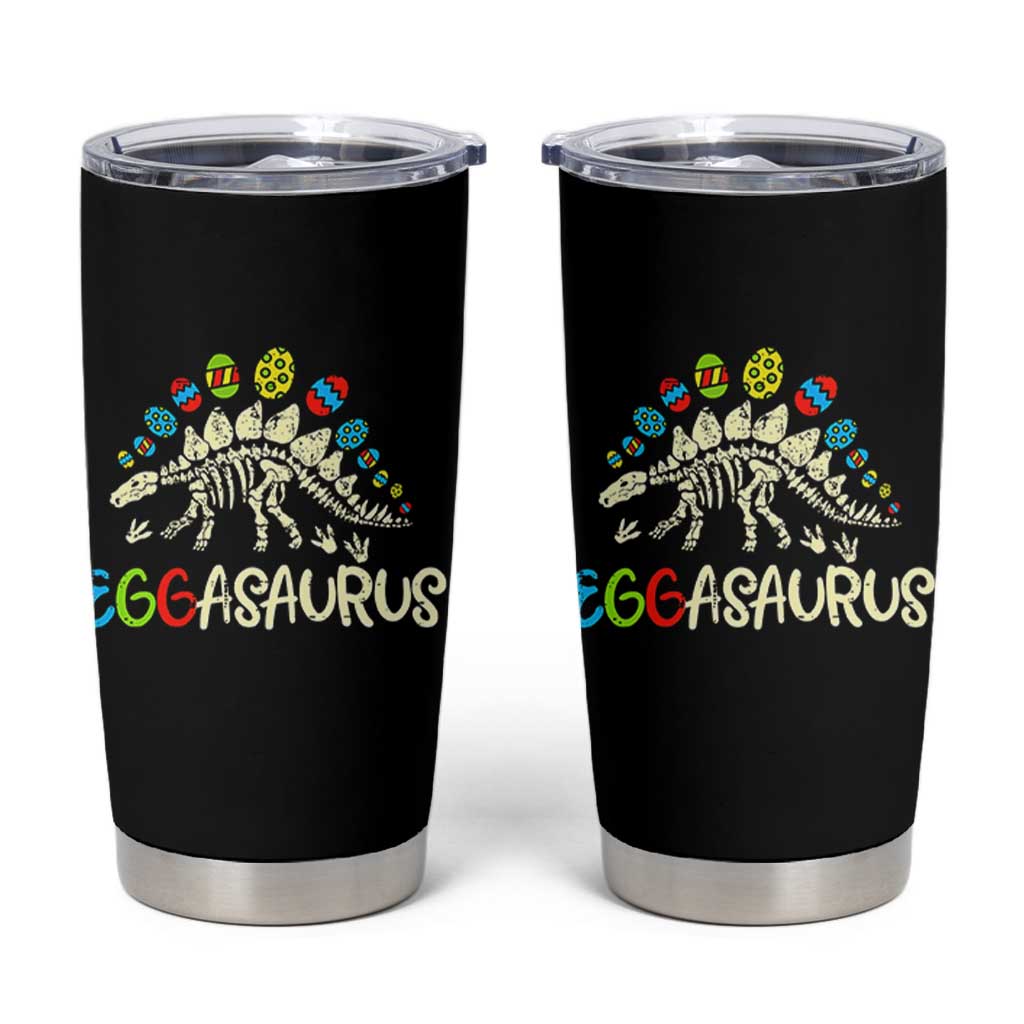 Easter Dinosaur Tumbler Cup Kids Eggasaurus Easter Stegosaurus Dino Toddler Boys - Wonder Print Shop