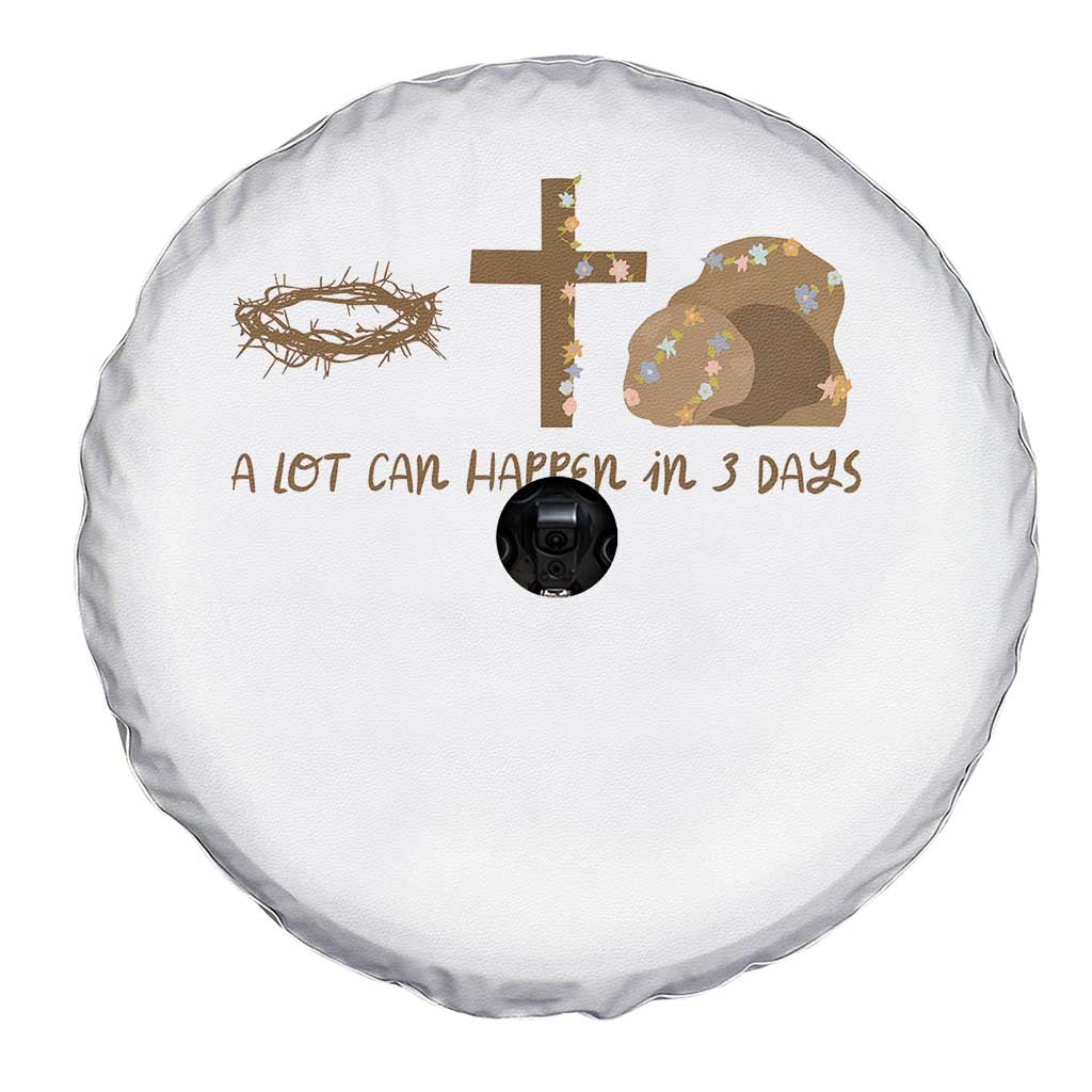 Christian Easter Spare Tire Cover A Lot Can Happen In Three Days