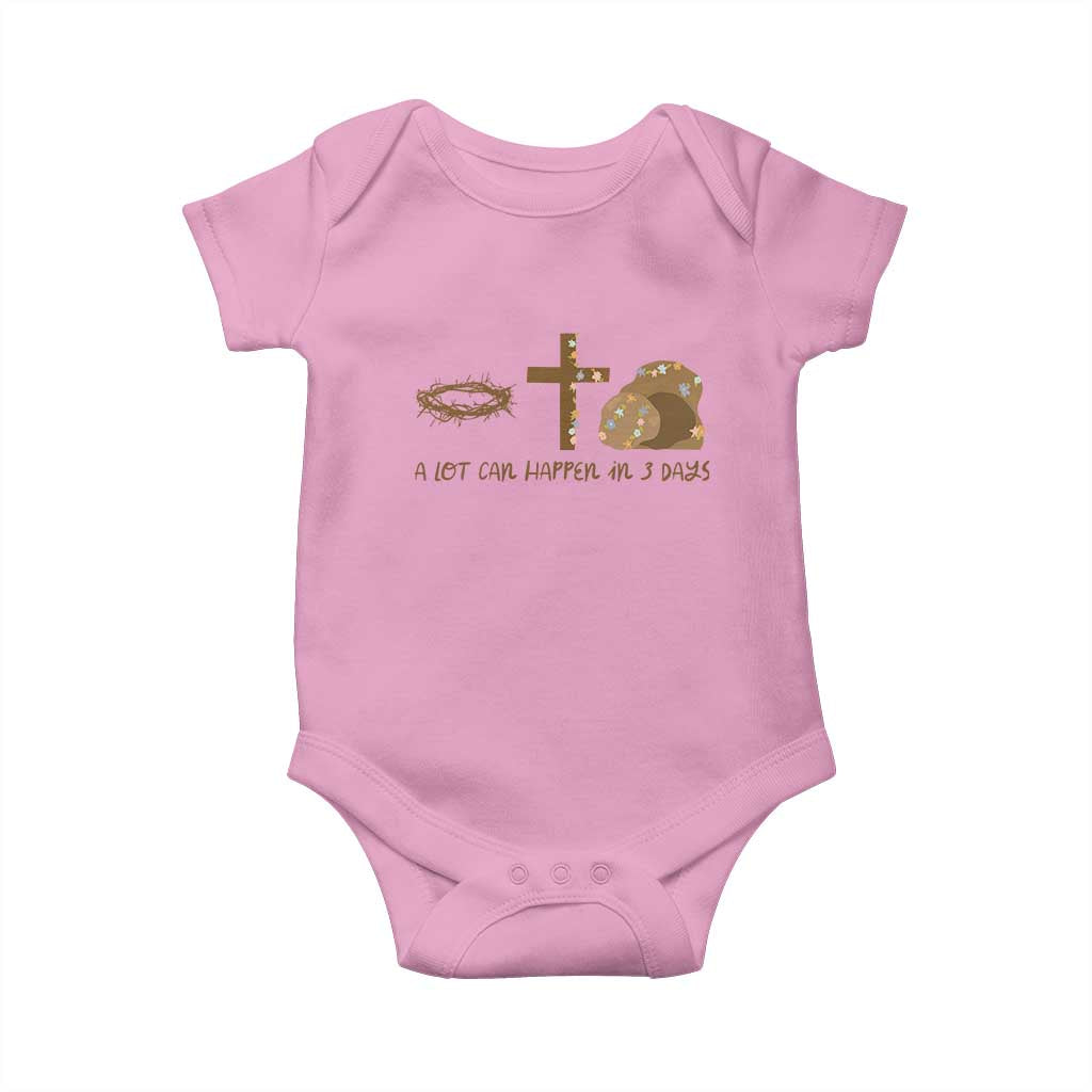 Christian Easter Baby Onesie A Lot Can Happen In Three Days